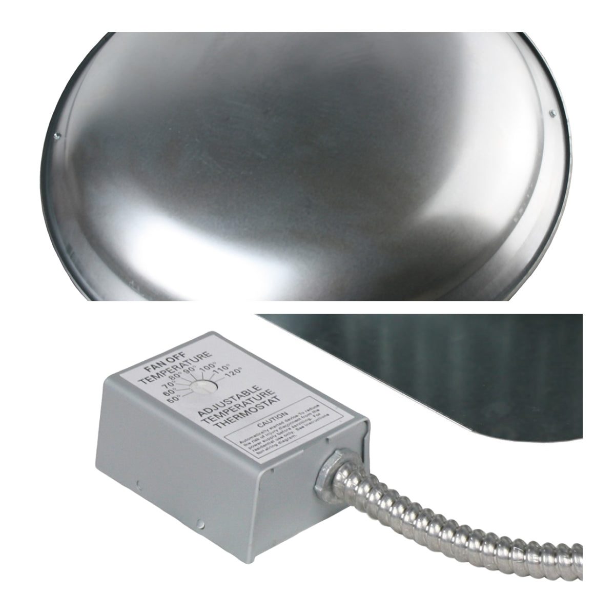 4000 Series 1,600 CFM Roof Mount Power Attic Ventilators