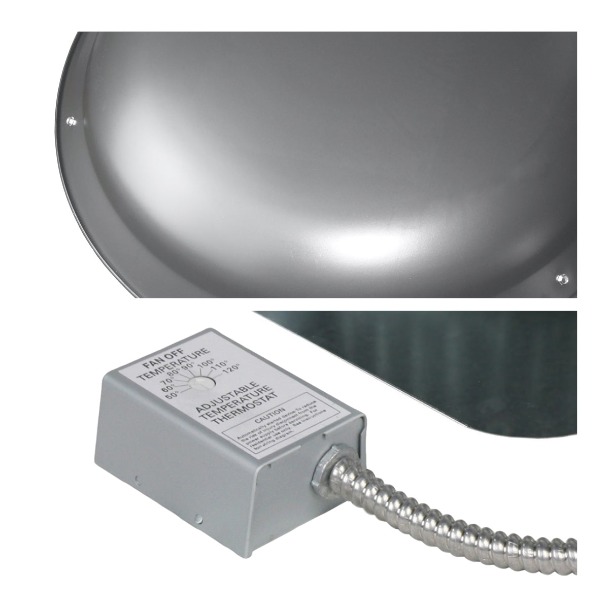 4000 Series 1,600 CFM Roof Mount Power Attic Ventilators