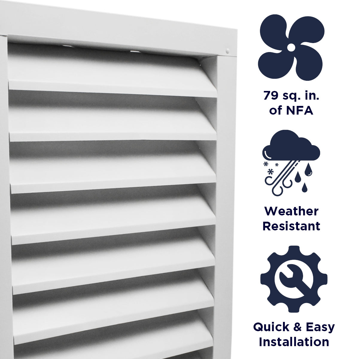 SGV Series Gable Louvers