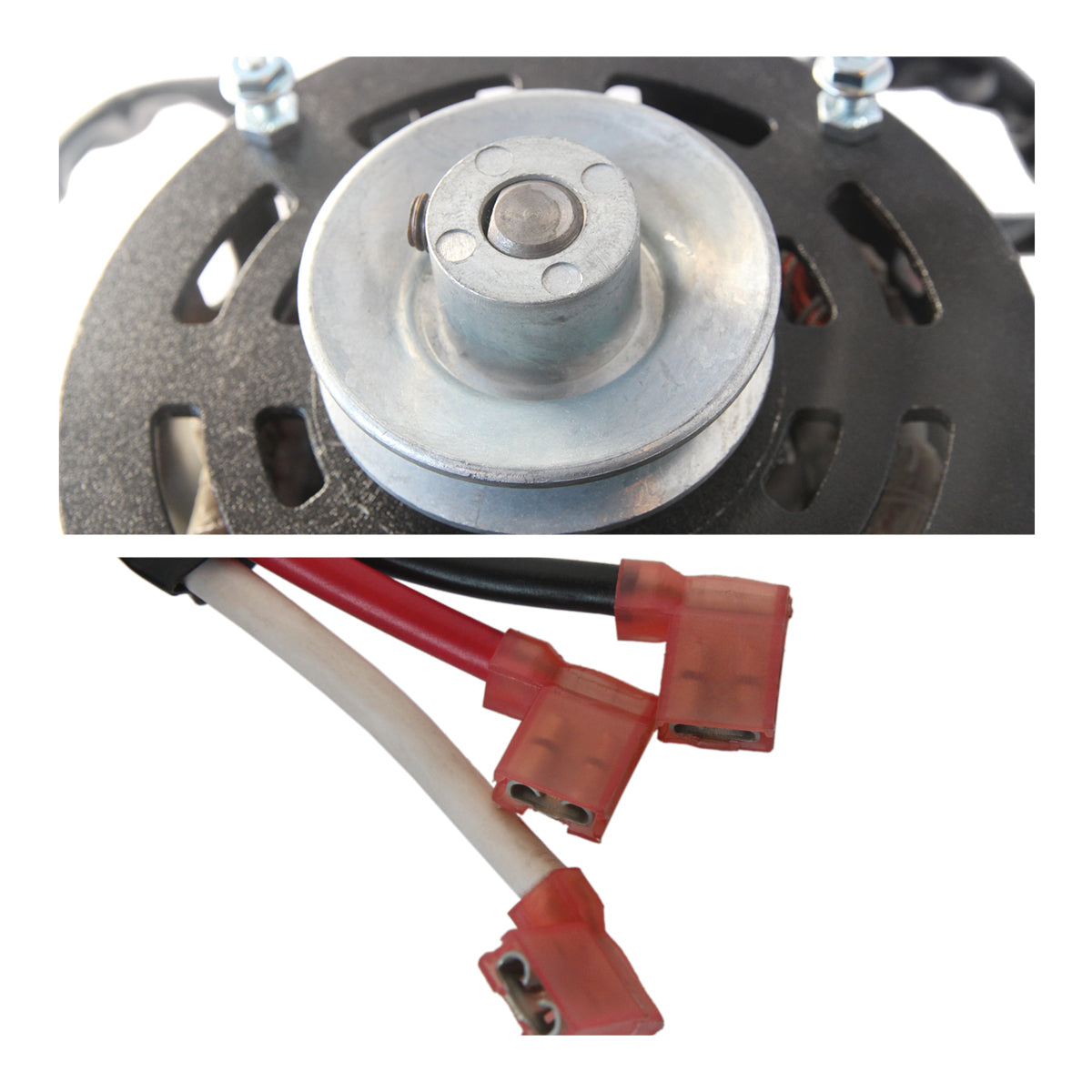 Motor and 2.5 In. Pulley for 60 In. Belt Drive Drum Fans
