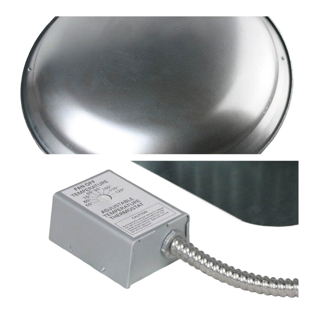 4000 Series 1,600 CFM Roof Mount Power Attic Ventilators