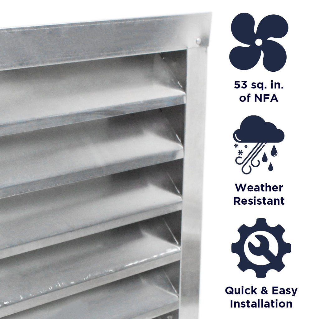 SGV Series Gable Louvers