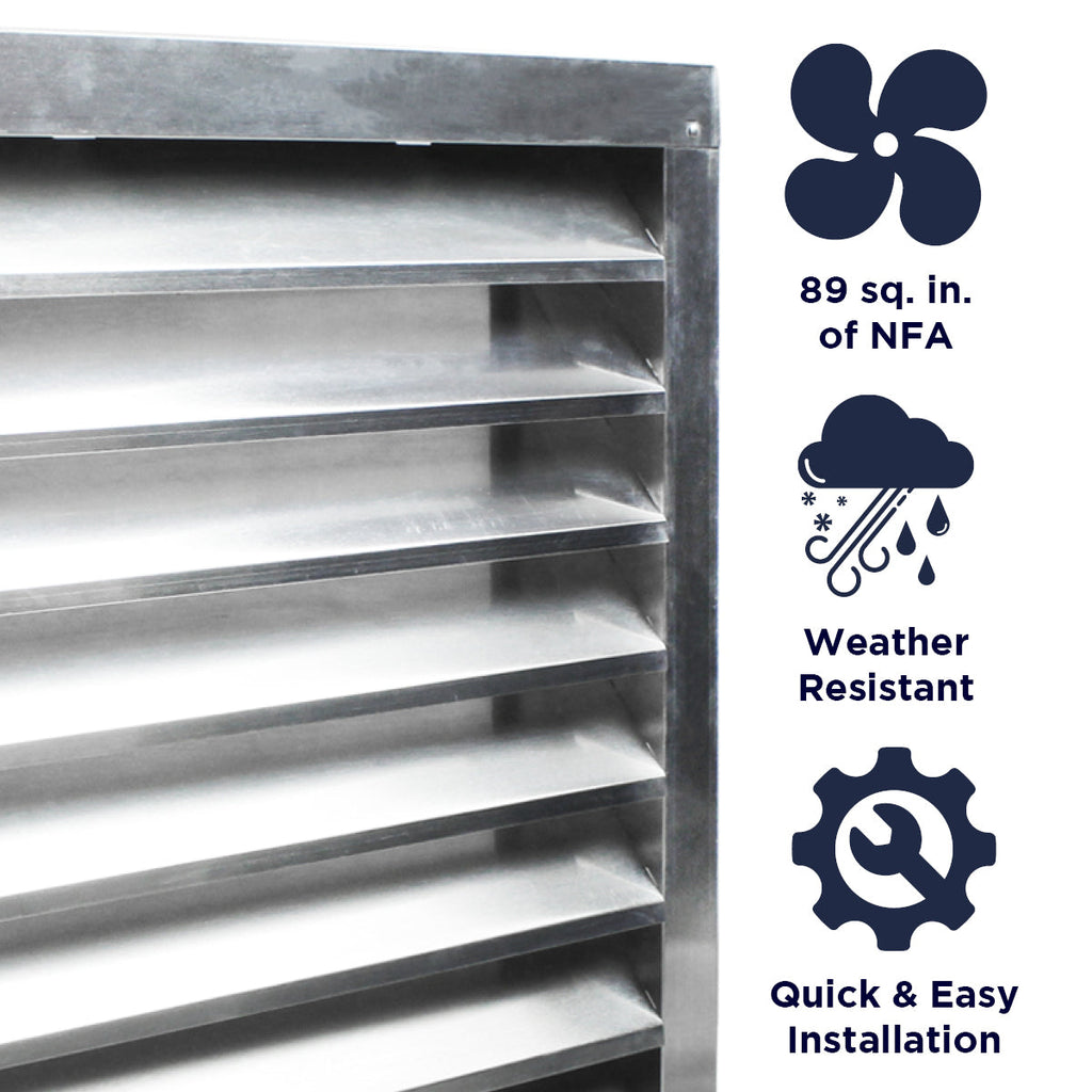 SGV Series Gable Louvers