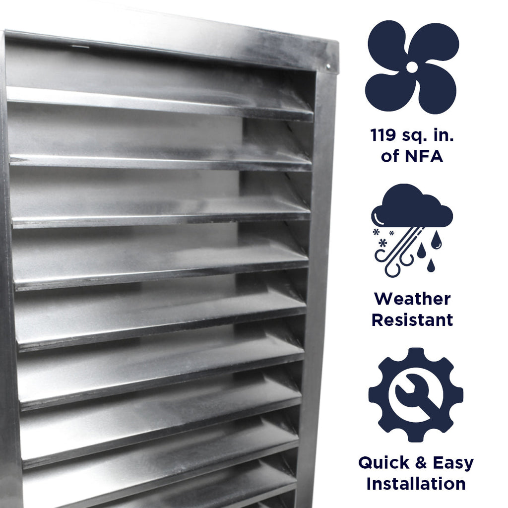 SGV Series Gable Louvers