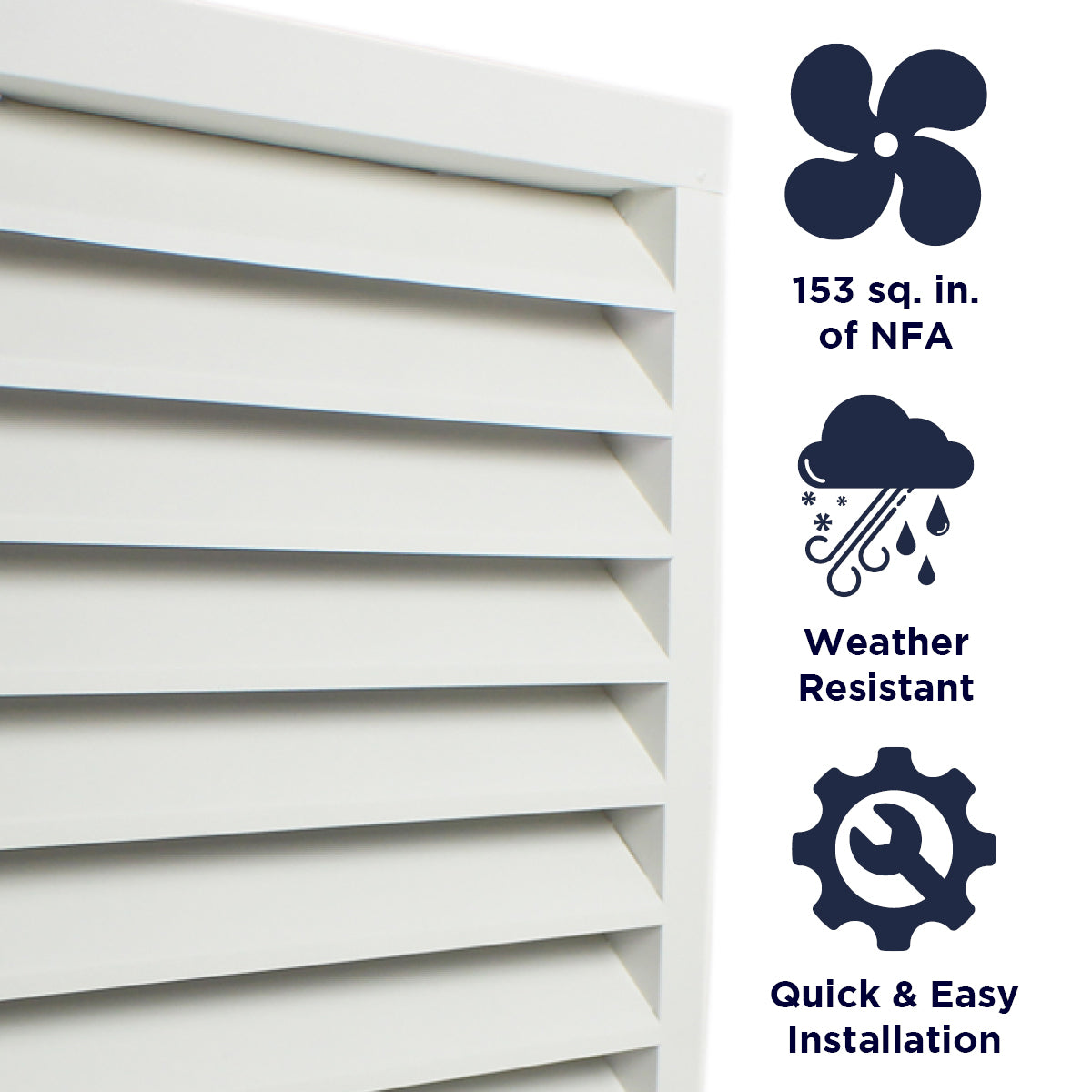 SGV Series Gable Louvers