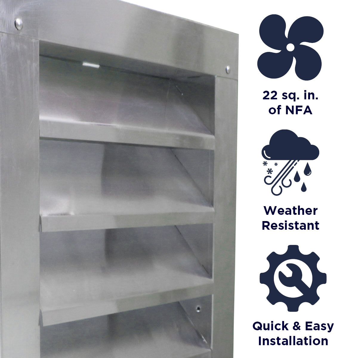 SGV Series Gable Louvers