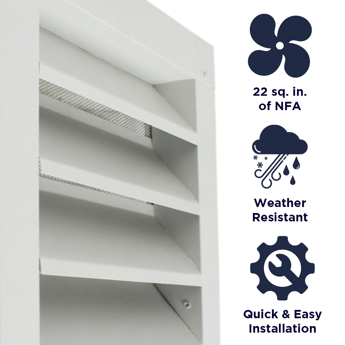 SGV Series Gable Louvers