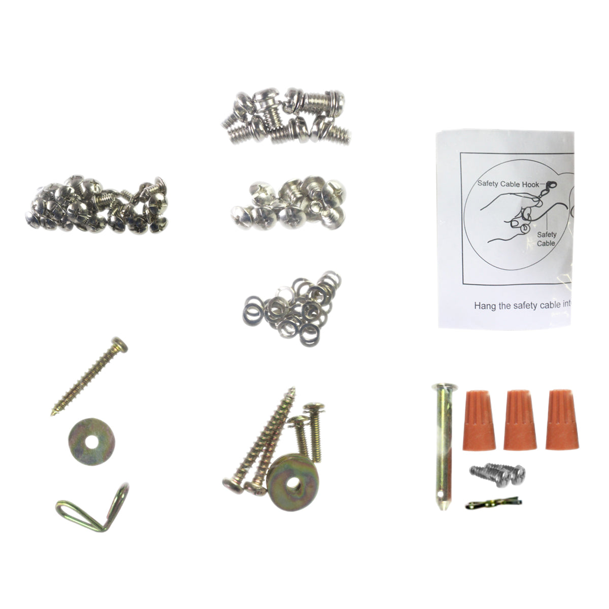 Hardware Kit for 72 - 96 In. Ceiling Fans (ICF72/ICF88/ICF96)