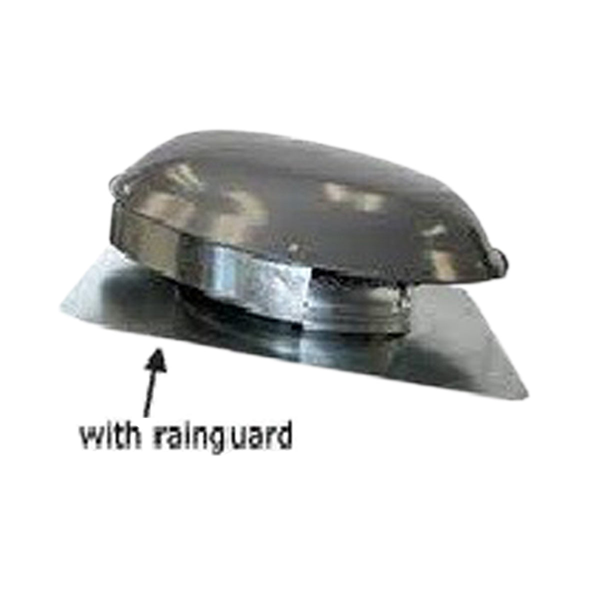 Rain Guard for Roof Mount Power Attic Ventilators