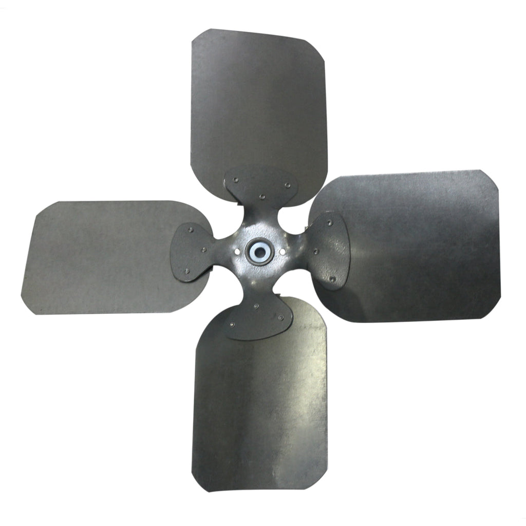 Fan Blade Assembly for Solar Powered Attic Ventilators