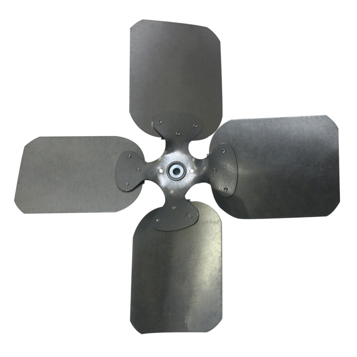Fan Blade Assembly for Solar Powered Attic Ventilators